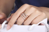 Sterling Silver Adjustable Size Rings