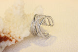 Sterling Silver Adjustable Size Rings