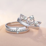 2017 new fashion ring for couple