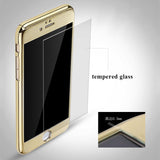 Electroplate Mirror case for iPhone 5 5S 6 6S 6Plus 6splus Buy One Get One Screen Protector