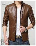 Men's PU leather jacket