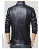 Men's PU leather jacket