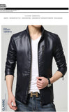 Men's PU leather jacket