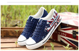 Men Casuals Flats Print Shoes